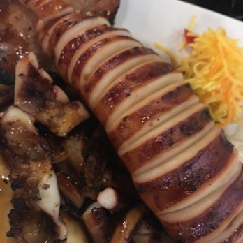 Gerry's Grill - BBQ squid *must try! - Filipino Near Me - Houston, Texas Gerry's Grill - BBQ squid *must try! - Filipino Near Me - Houston, Texas