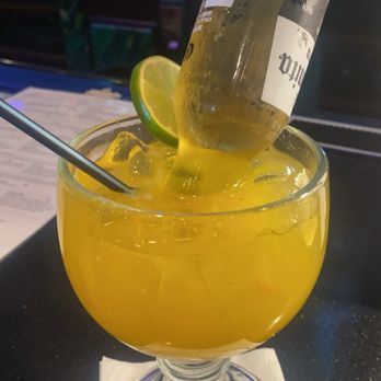 Senor Tequila's - Mango margarita with corona - Mexican Near Me - Germantown, Maryland
