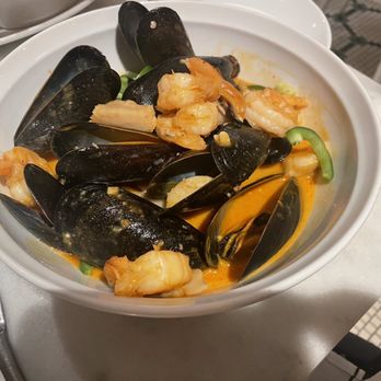 White Maple Café - Special: Curry Seafood - New American Near Me - Ridgewood, New Jersey White Maple Café - Special: Curry Seafood - New American Near Me - Ridgewood, New Jersey