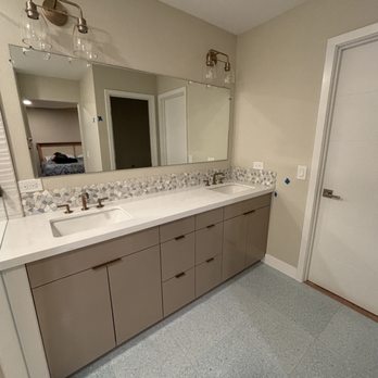 Straight Edge Glass & Mirror - 72 x 30 inch bathroom mirror installed by Straight Edge Glass - Glass & Mirrors Near Me - Escondido, California
