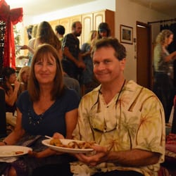 Sacred Kirtan - Lovely people of the Bhakti Yoga Shack at Sacred Kirtan gathering in Anahola.
