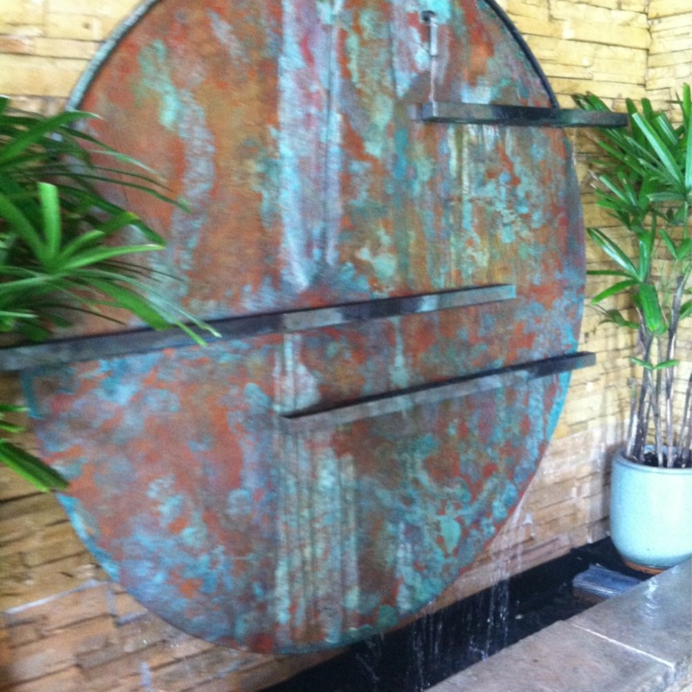 Seasons 52 - Beautiful fountain/wall art at entrance. - New American Near Me - Naples, Florida Seasons 52 - Beautiful fountain/wall art at entrance. - New American Near Me - Naples, Florida