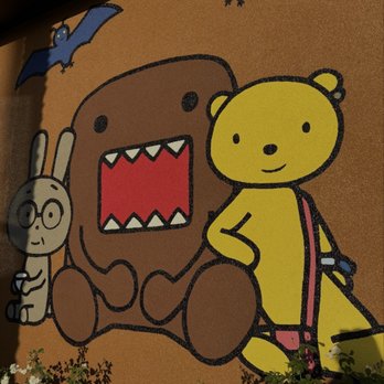 Domo Kun Cafe - Mural outside of restaurant - Cafes Near Me - Buena Park, California Domo Kun Cafe - Mural outside of restaurant - Cafes Near Me - Buena Park, California