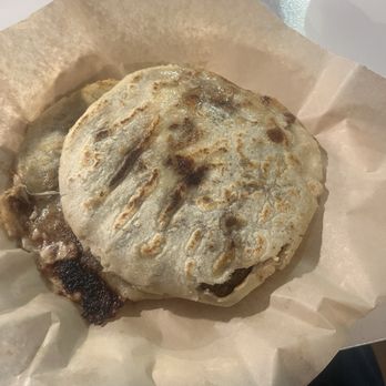 Los Molcajetes - A pupusa . Delicious - Breakfast & Brunch Near Me - Los Angeles, California Los Molcajetes - A pupusa . Delicious - Breakfast & Brunch Near Me - Los Angeles, California