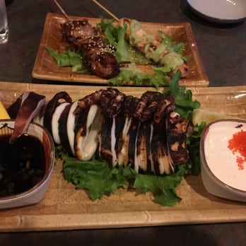 Kirala - Robots grill items: squid, duck, wasabi chicken - Sushi Bars Near Me - Berkeley, California
