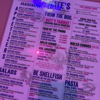 Nate's Seafood and Steakhouse - Seafood Near Me - Addison, Texas