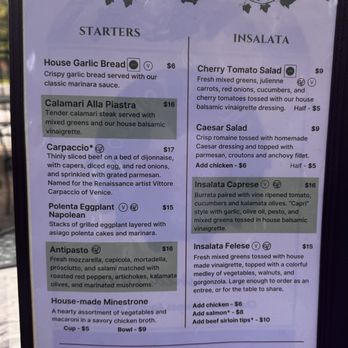 The Cherry Tomato - Starters & Salads - Italian Near Me - Denver, Colorado