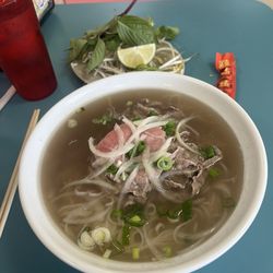 Pho Number 1 - Rare beef and brisket
