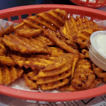 Slackers Quality Grub - Crinkle cut fried sweet potatoes - Burgers Near Me - Page, Arizona