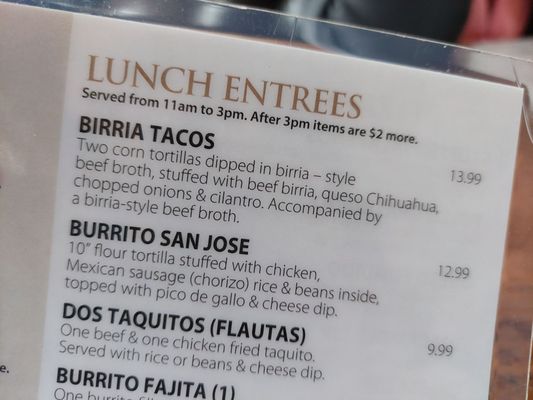 Menu photo 3 El Azteca Apple Valley, MN