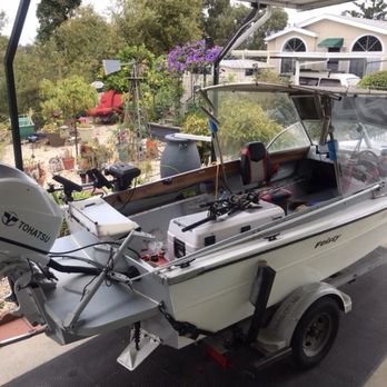 Rovall Welding & Fabrication - Aluminum offshore mount - Metal Fabricators Near Me - Paso Robles, California