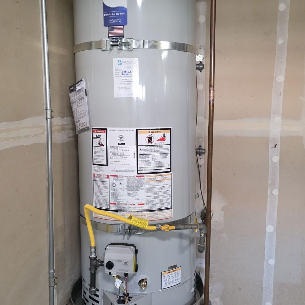 Bay Area Water Heaters - New hot water tank fully installed and operational. - Water Heater Installation/Repair Near Me