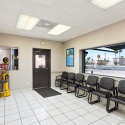 Oil Can Harry's - Stay inside your vehicle, or relax inside our lobby with a free water or coffee!