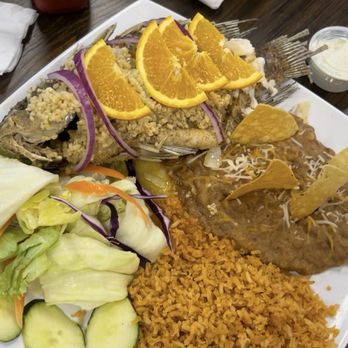 Ortega's Diner - Mojarra con mojo de ajo - Mexican Near Me - Fontana, California Ortega's Diner - Mojarra con mojo de ajo - Mexican Near Me - Fontana, California