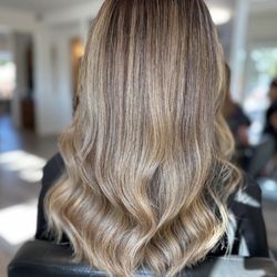 Sunshine Salon - Beige blonde hair color by Duygu.
