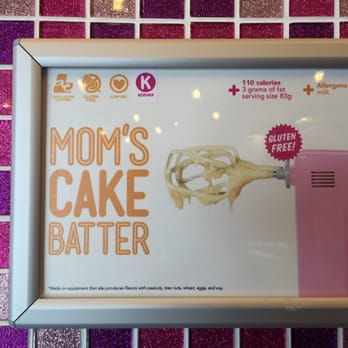 Forever Yogurt - mom's cake batter advertisement - Ice Cream & Frozen Yogurt Near Me - Homewood, Illinois
