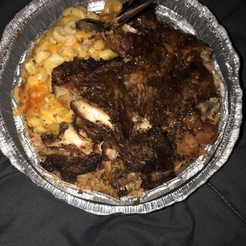 Soulful Foods - Mac and cheese, jerk chicken and rice and peas - Caribbean Near Me - Brooklyn, New York