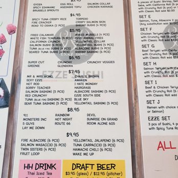 Ezze Sushi - Happy hour menu hood all day right now. - Sushi Bars Near Me - Glendora, California Ezze Sushi - Happy hour menu hood all day right now. - Sushi Bars Near Me - Glendora, California