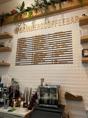 Grinder's Coffee Bar by null