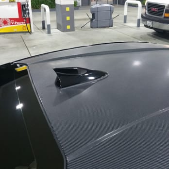 Carbon fiber roof wrap by Ben !