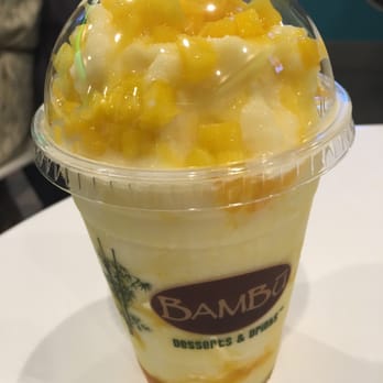 BAMBU - Mango yogurt smoothie! Yum! - Vietnamese Near Me - Madison Heights, Michigan