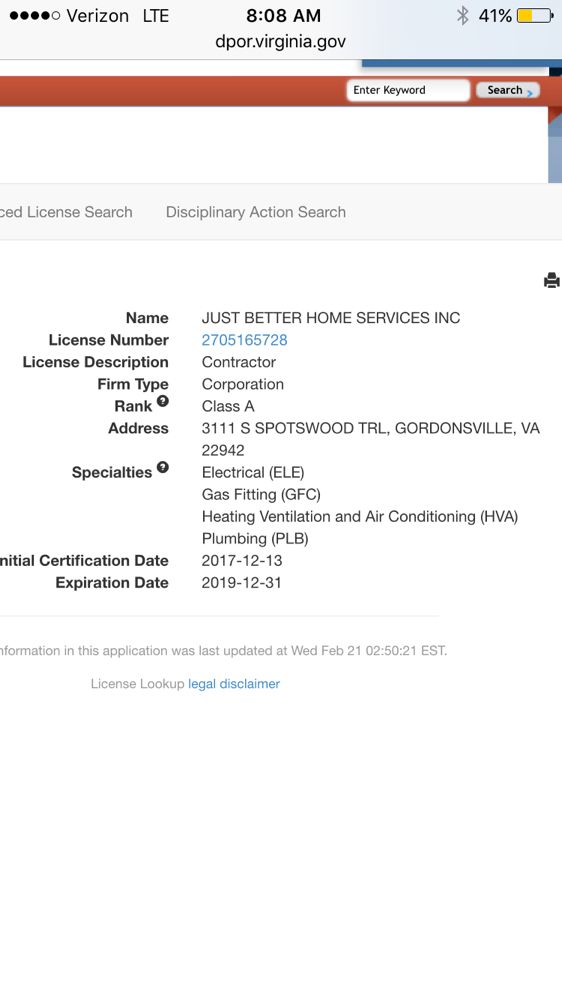 Slide of Just Better Home Services