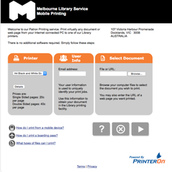 Library at the Dock - Just send and print amazing digital printing.