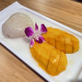 Nawa Thai - Mango with Sticky Rice - Thai Near Me - Manhattan Beach, California Nawa Thai - Mango with Sticky Rice - Thai Near Me - Manhattan Beach, California