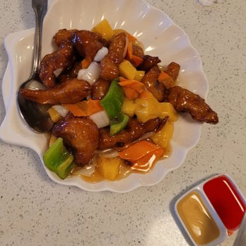 Eggroll King - Sweet and Sour chicken. - Chinese Near Me - Huntington Beach, California