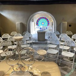 Patio Escondido Mall - Chapel Guadalupe set up.