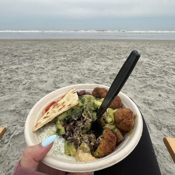 Kairos Mediterranean - Ancient grain bowl with falafel - to go! - Greek Near Me - Mount Pleasant, South Carolina Kairos Mediterranean - Ancient grain bowl with falafel - to go! - Greek Near Me - Mount Pleasant, South Carolina