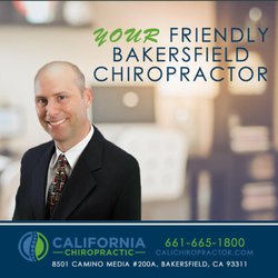 California Chiropractic - Your friendly Bakersfield chiropractor, California Chiropractic. Call to schedule: 661-665-1800.