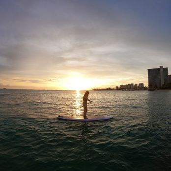 Nocturnal Adventures Hawaii - golden hour - Paddleboarding Near Me Nocturnal Adventures Hawaii - golden hour - Paddleboarding Near Me