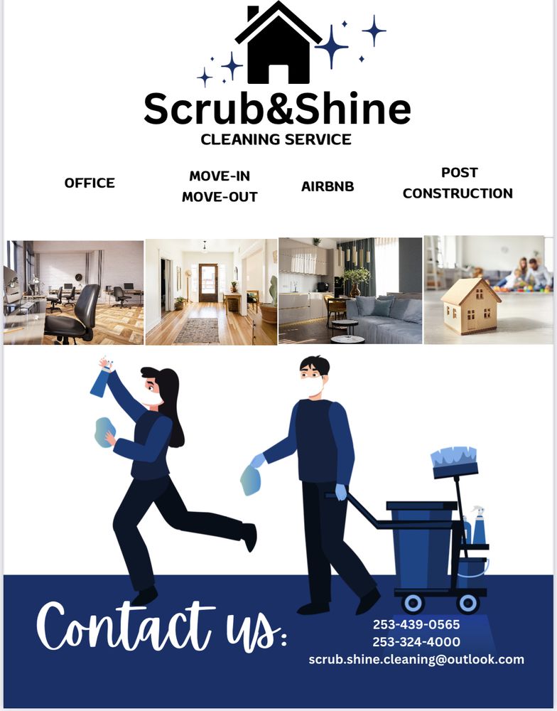 SCRUB&SHINE CLEANING SERVICE Request a Quote Washington