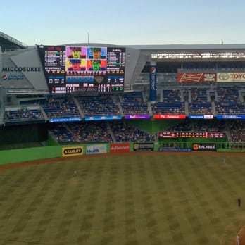 Miami Marlins - View of the scoreboard. - Professional Sports Teams Near Me - Miami, Florida Miami Marlins - View of the scoreboard. - Professional Sports Teams Near Me - Miami, Florida