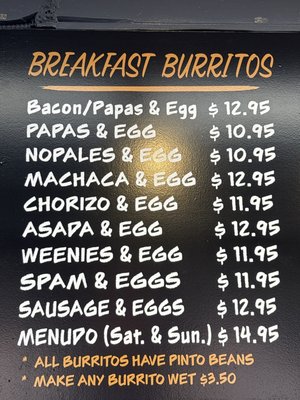 Menu photo 1 The Burrito Exchange Pico Rivera, CA Menu photo 1 The Burrito Exchange Pico Rivera, CA