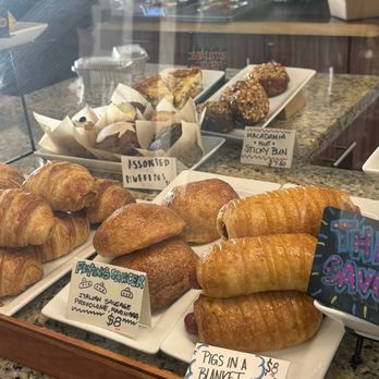 Crumb & Get it - Front counter area is very nicely set up. Quiche, Portuguese croissant, sticky bun, pig in blanket to name a few. - Bakeries Near Me - Koloa, Hawaii