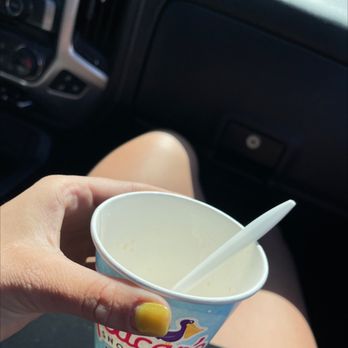 Pelican's Snoballs - Finished before I could take a picture!! But I got the dreamsicle with added cream on top, so so so good! - Shaved Ice Near Me - Clovis, California Pelican's Snoballs - Finished before I could take a picture!! But I got the dreamsicle with added cream on top, so so so good! - Shaved Ice Near Me - Clovis, California