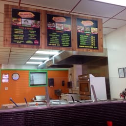 Counter and menu Counter and menu