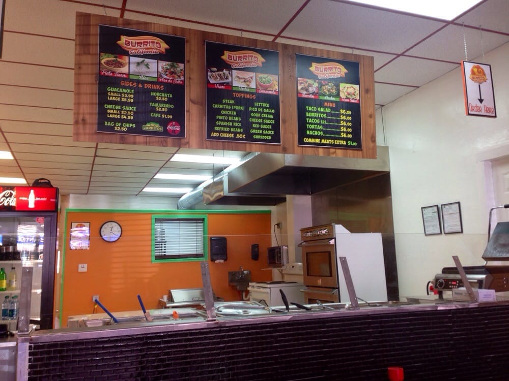 BURRITO CALIFORNIA 334 E Main St, Menomonie, Wisconsin Mexican Restaurant Reviews Phone