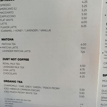 Alchemist Coffee Project - Menu - Coffee & Tea Near Me - Los Angeles, California