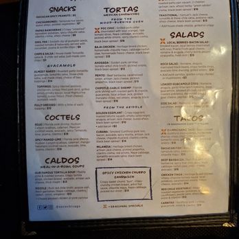 Xoco - Menu - Mexican Near Me - Chicago, Illinois Xoco - Menu - Mexican Near Me - Chicago, Illinois