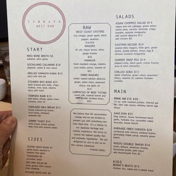 West End - Menu - Gastropubs Near Me - Santa Cruz, California