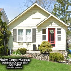 Modern Computer Solutions - 102 School Ave. Clawson 48017. By appointment only!
