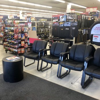 Pep Boys - Part of the waiting room - it's at the front of the store. There's a small TV and a Keurig, too. - Tires Near Me - Scranton, Pennsylvania
