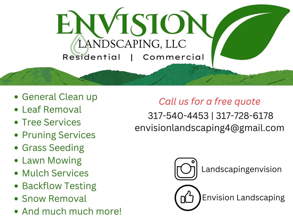Slide of Envision Landscaping
