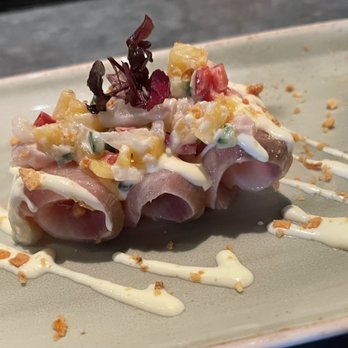 Herringbone Waikiki - Hamachi Crudo - Seafood Near Me - Honolulu, Hawaii