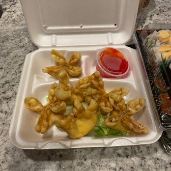 Tin Tin Cafe - Crab Crabmeat Rangoon - Sushi Bars Near Me - Charlotte, North Carolina
