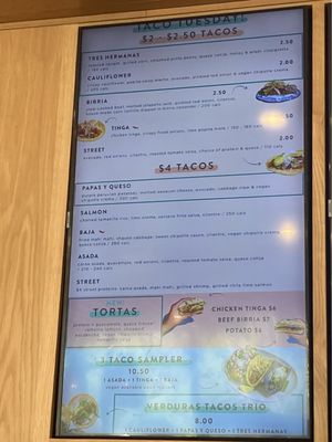 Menu photo 3 Tocaya Modern Mexican Studio City, CA