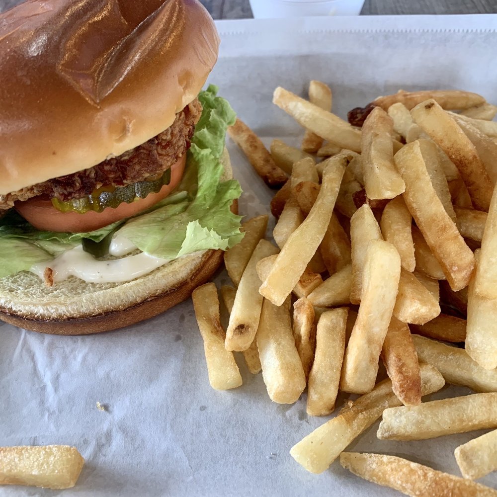Scratch Fried Chicken - Classic Chicken Sandwich w fries - Chicken Wings Near Me - Greensboro, North Carolina